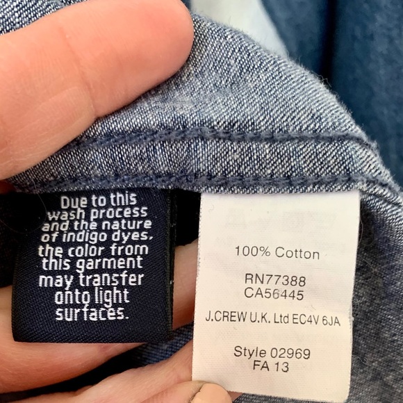 J Crew Chambray Shirtdress - Picture 4 of 4